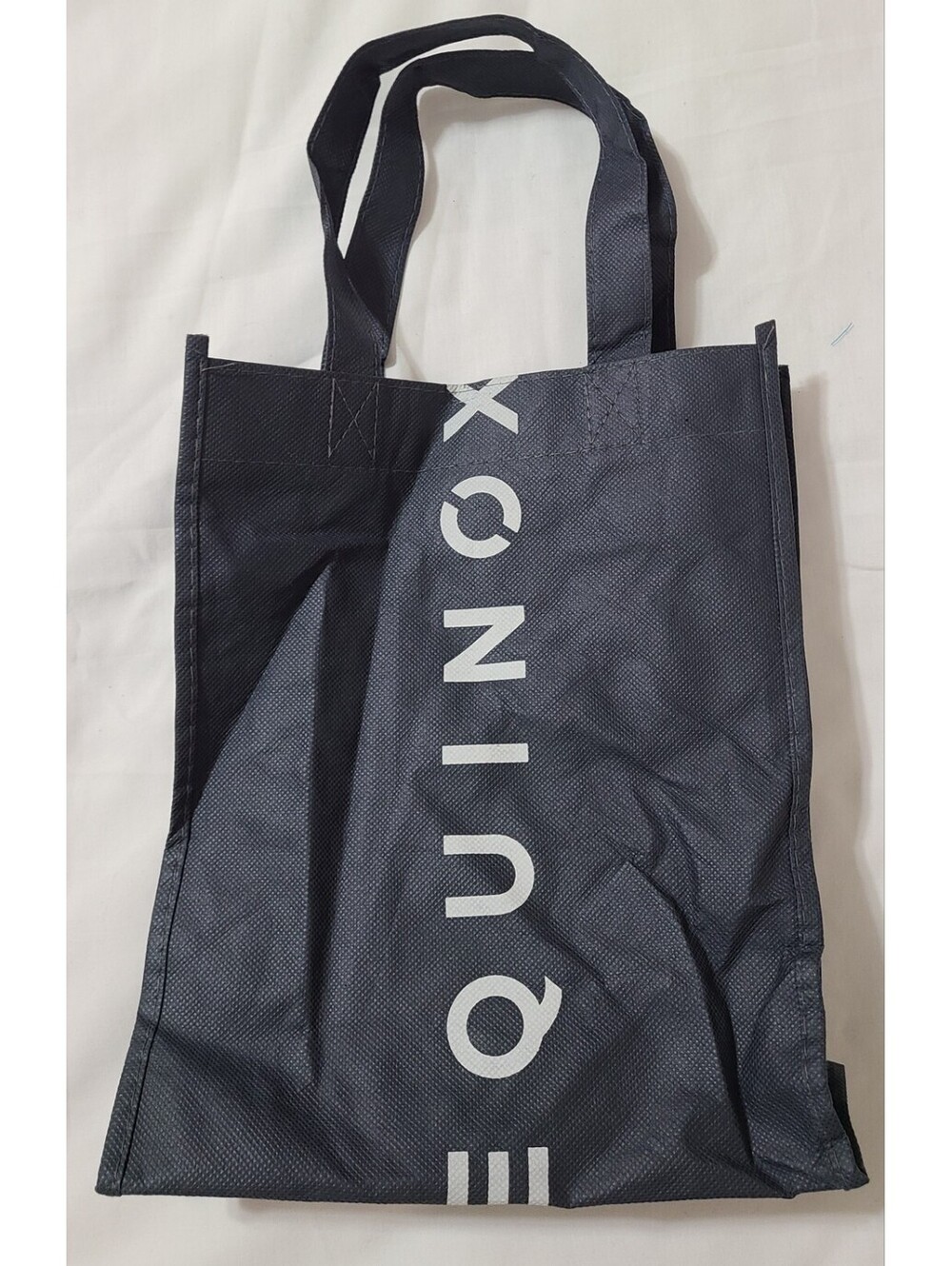 Equinox Mini Tote Bag Sz Medium 16x9x3.5 Black Reusable Shopping Compact Travel